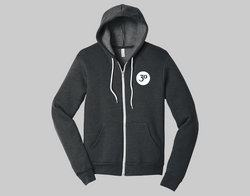 Image of BELLA + CANVAS Unisex Sponge Fleece Full-Zip Hoodie