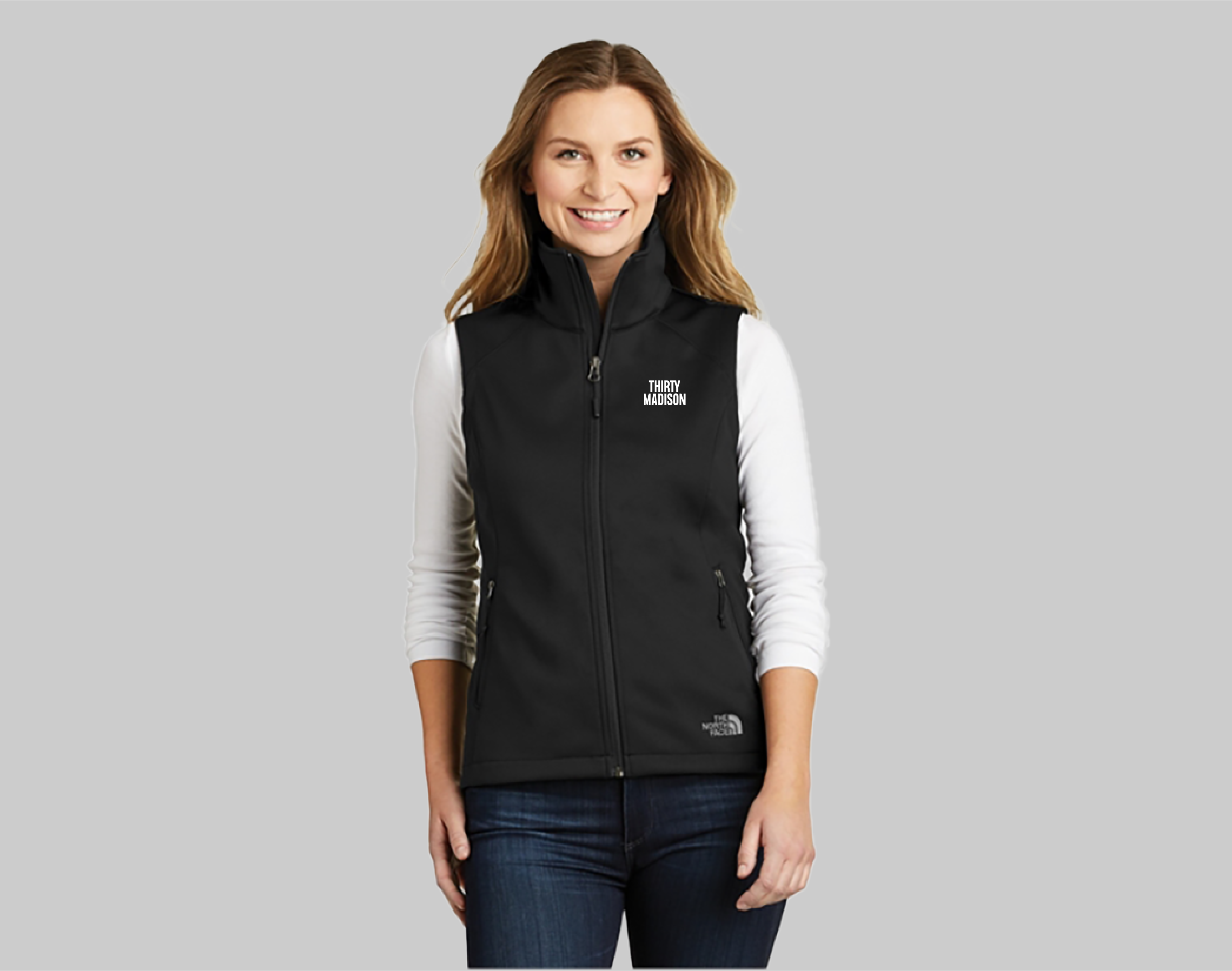 Image of Thirty Madison The North Face Ladies Ridgeline Soft Vest (Made to Order)