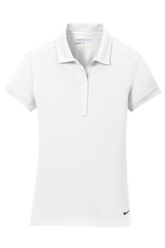 Nike Ladies Dri-FIT Solid Icon Pique Modern Fit Polo. 746100 image thumbnail