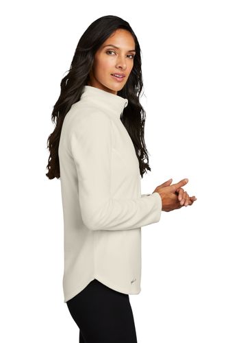 Eddie Bauer Ladies 1/2-Zip Microfleece Jacket EB227 image thumbnail