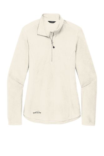 Eddie Bauer Ladies 1/2-Zip Microfleece Jacket EB227 image thumbnail