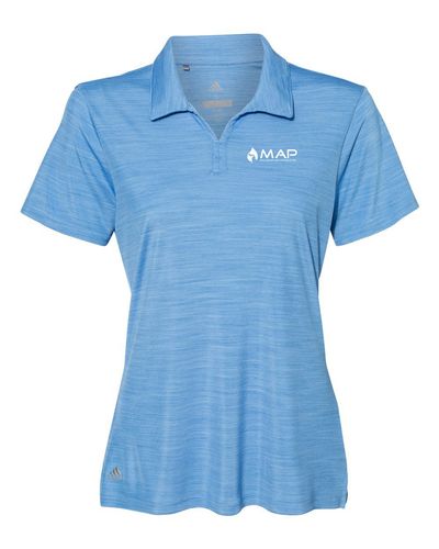 Women's Mélange Polo - A403 image thumbnail