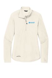 Image of Eddie Bauer Ladies 1/2-Zip Microfleece Jacket EB227