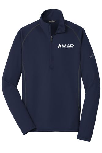 Eddie Bauer Smooth Fleece 1/2-Zip. EB236 image thumbnail