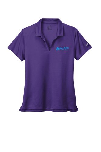 Nike Ladies Dri-FIT Micro Pique 2.0 Polo NKDC1991 image thumbnail