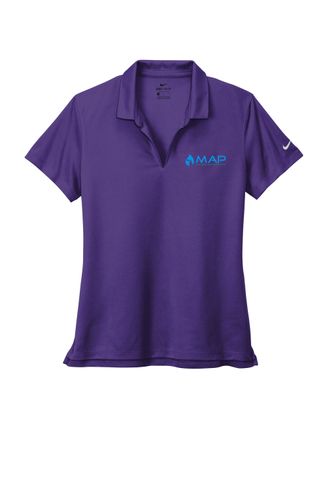 Nike Ladies Dri-FIT Micro Pique 2.0 Polo NKDC1991 image thumbnail
