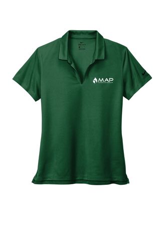 Nike Ladies Dri-FIT Micro Pique 2.0 Polo NKDC1991 image thumbnail