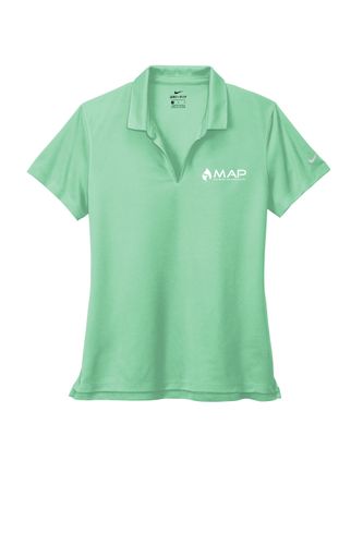 Nike Ladies Dri-FIT Micro Pique 2.0 Polo NKDC1991 image thumbnail