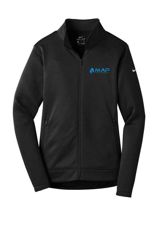 Nike Ladies Therma-FIT Full-Zip Fleece. NKAH6260 primary image