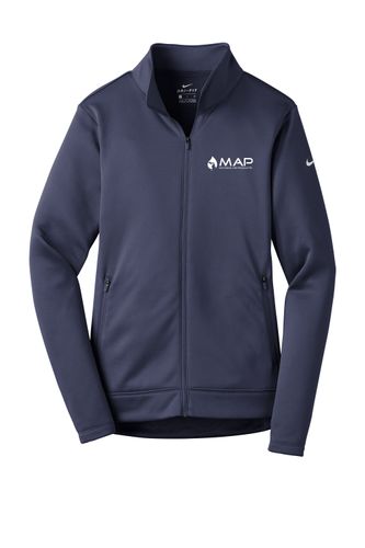 Nike Ladies Therma-FIT Full-Zip Fleece. NKAH6260 image thumbnail