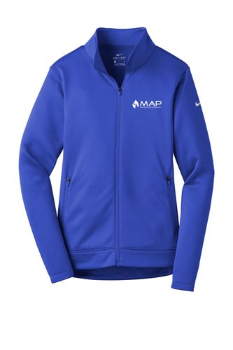Nike Ladies Therma-FIT Full-Zip Fleece. NKAH6260 image thumbnail