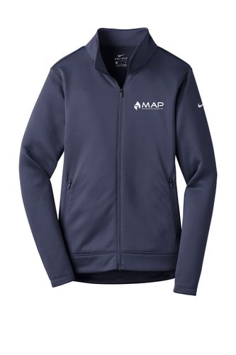 Nike Ladies Therma-FIT Full-Zip Fleece. NKAH6260 image thumbnail