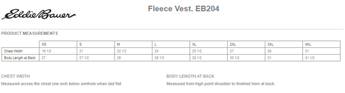Eddie Bauer - Fleece Vest. EB204 image thumbnail