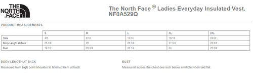 The North Face Ladies Everyday Insulated Vest. NF0A529Q image thumbnail