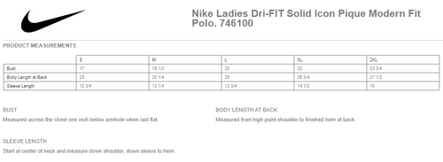 Nike Ladies Dri-FIT Solid Icon Pique Modern Fit Polo. 746100 image thumbnail