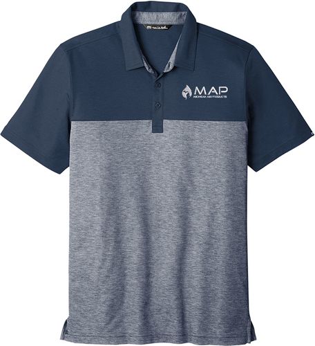 TravisMathew Oceanside Blocked Polo. TM1MU414 image thumbnail