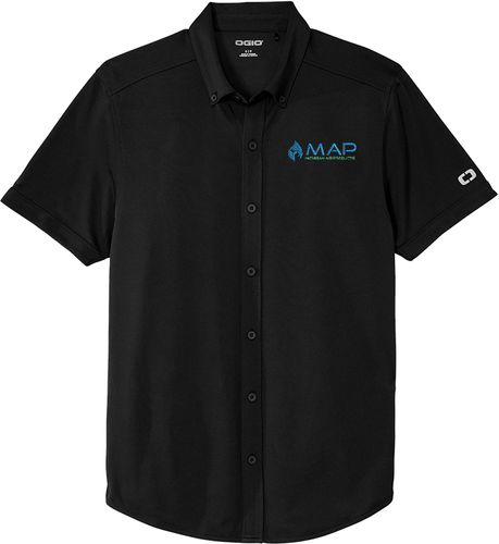 OGIO Gravitate Full-Button Polo. OG141 image thumbnail