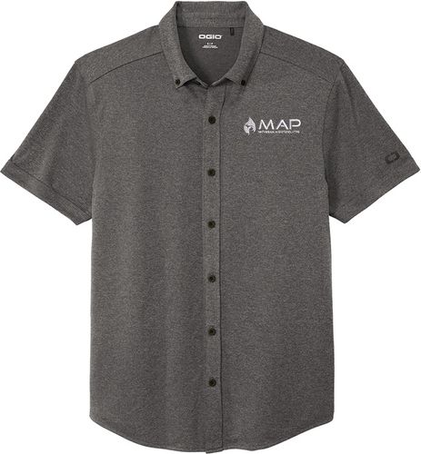 OGIO Gravitate Full-Button Polo. OG141 image thumbnail