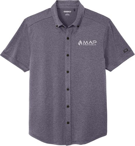 OGIO Gravitate Full-Button Polo. OG141 image thumbnail