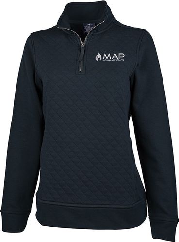 Women's Franconia Quilted Pullover image thumbnail