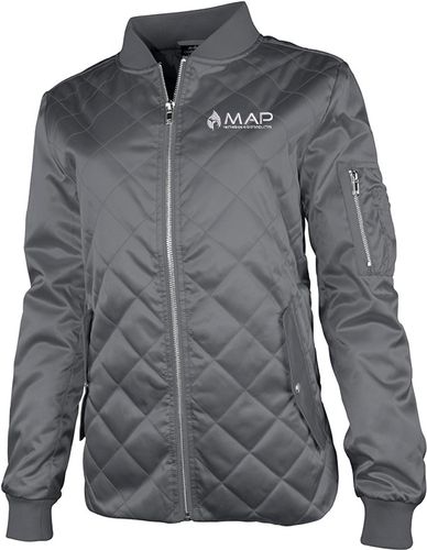 Women's Quilted Boston Flight Jacket image thumbnail