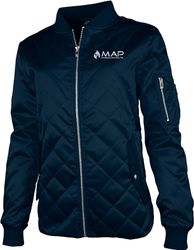 Image of Women's Quilted Boston Flight Jacket