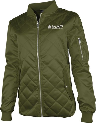Women's Quilted Boston Flight Jacket image thumbnail