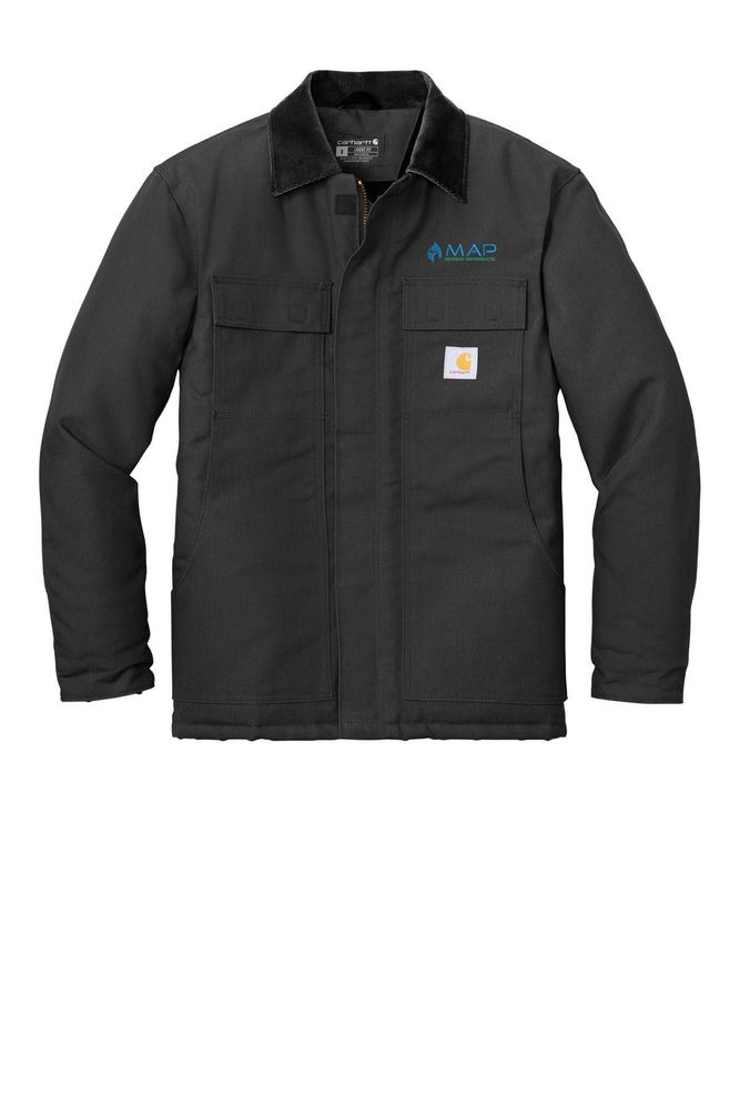 Carhartt Duck Traditional Coat. CT106674 primary image