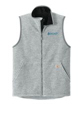 Image of Carhartt Textured Fleece Vest CT106418