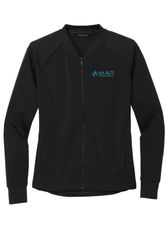 Image of MERCER+METTLE Women's Double-Knit Bomber MM3001