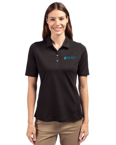 Cutter & Buck Virtue Eco Pique Recycled Womens Polo image thumbnail