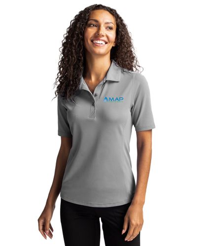 Cutter & Buck Virtue Eco Pique Recycled Womens Polo image thumbnail