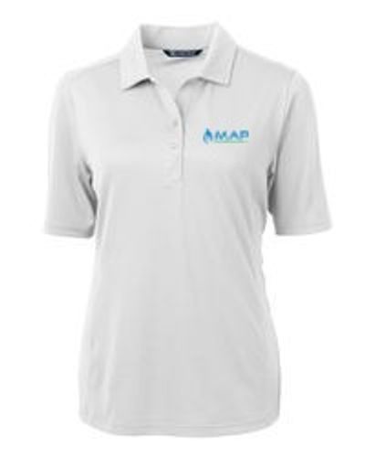 Cutter & Buck Virtue Eco Pique Recycled Womens Polo image thumbnail