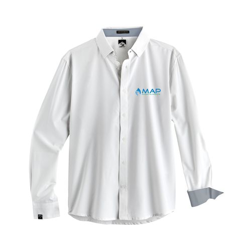 Men's Influencer 4-Way Stretch Solid Woven Shirt image thumbnail