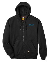 Image of Men's Tall Heritage Thermal-Lined Full-Zip Hooded Sweatshirt - SZ101T