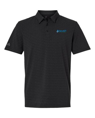 Men's Blended Printed Polo - A702 image thumbnail
