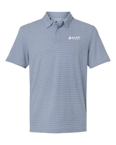 Men's Blended Printed Polo - A702 image thumbnail