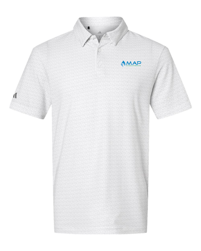 Men's Blended Printed Polo - A702 image thumbnail