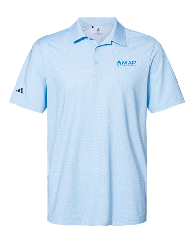 Men's Ultimate365 Diamond Dot Print Polo - A498 image thumbnail