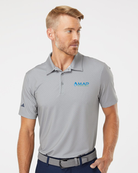 Image of Men's Ultimate365 Diamond Dot Print Polo - A498