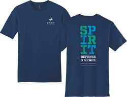 Image of Soft Comfort Tee w/Defense and Space Logo