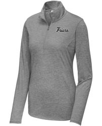 Image of Sport-Tek ® Ladies PosiCharge ® Tri-Blend Wicking 1/4-Zip Pullover