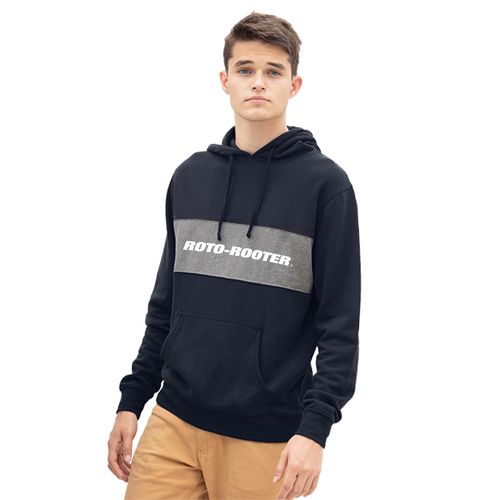 Pullover Hooded Sweatshirt with applique logo.  image thumbnail