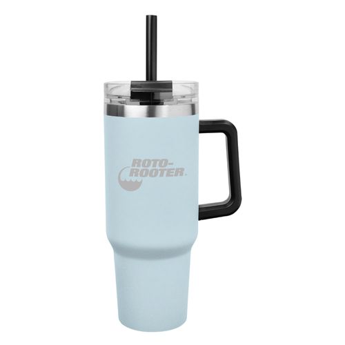 40 Ounce Tumbler with Handle and Lid image thumbnail