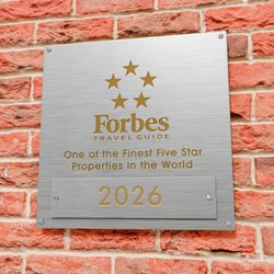 Image of Outdoor Stainless-Steel Plaque Large