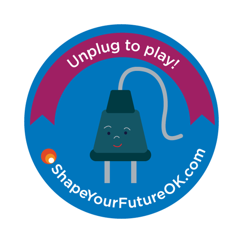 SYF- 2" Character Stickers - Shape Your Future (Roll of 250, Limit 2 rolls) image thumbnail