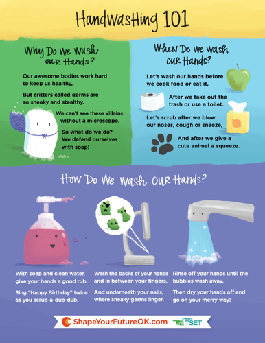 SYF- Handwashing 101 Poster 8.5" x 11" (Limit 10) image thumbnail