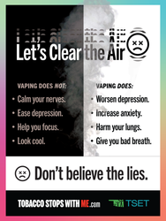 Image of TSWM- Let's Clear the Air Poster 18" x 24" (Limit 10)