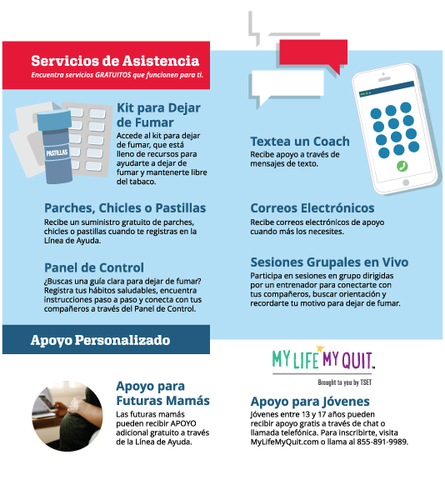 OTH- Helpline Consumer Brochure - Spanish (Limit 4 packs of 50 brochures) image thumbnail