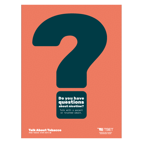 TSWM – Questions About Nicotine Poster 18” x 24” (Limit 10) image thumbnail